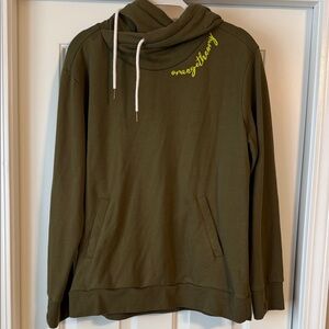 Orangetheory Olive Hoodie with Logo